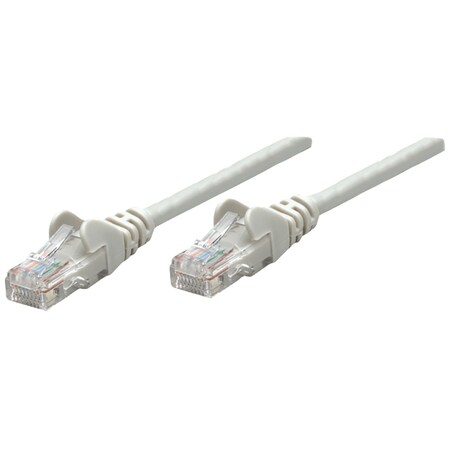 Intellinet Network Solutions CAT-5E UTP 25 ft. Patch Cable (Gray) 319867